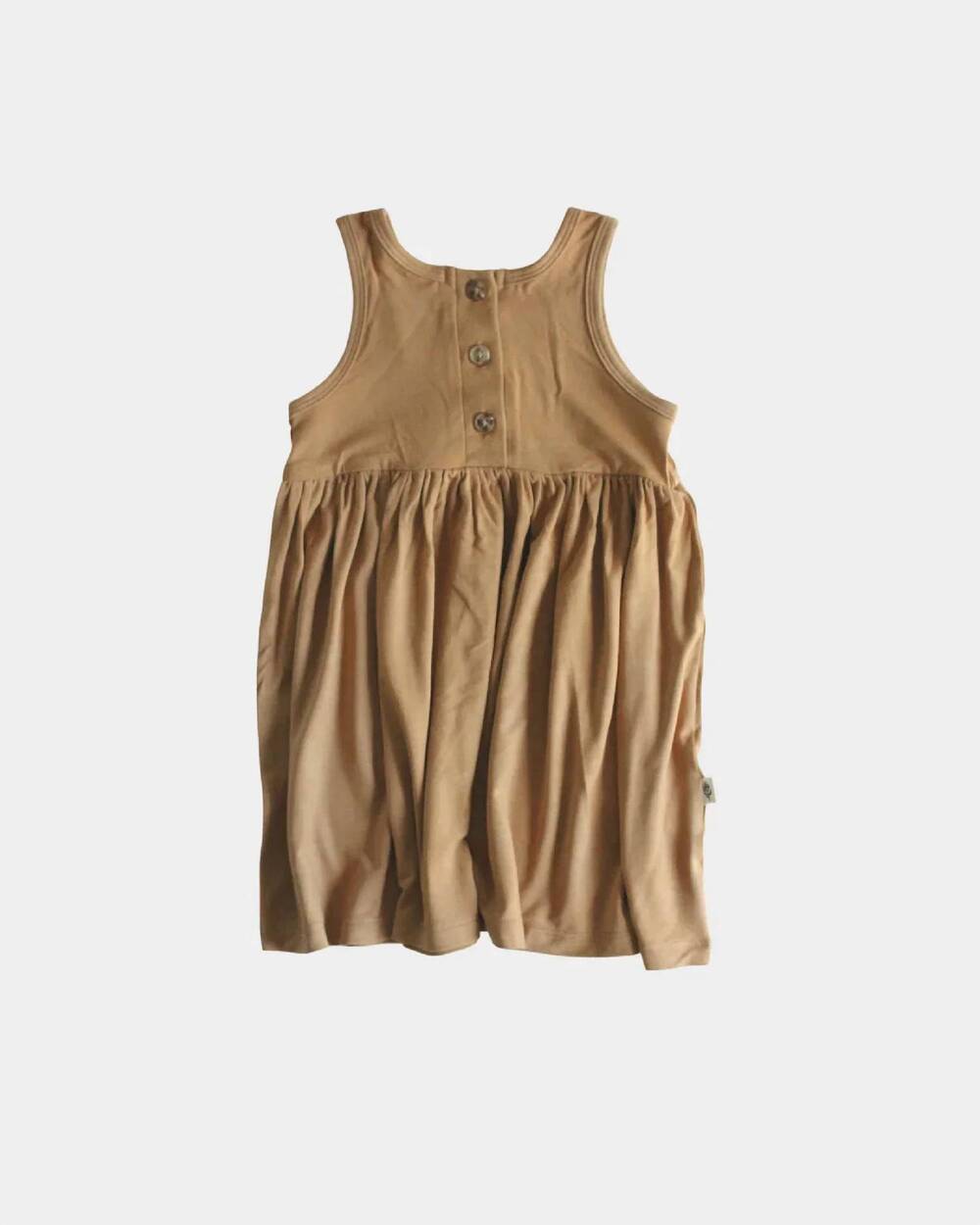 NEW BABYSPROUTS girl's tank dress in tan